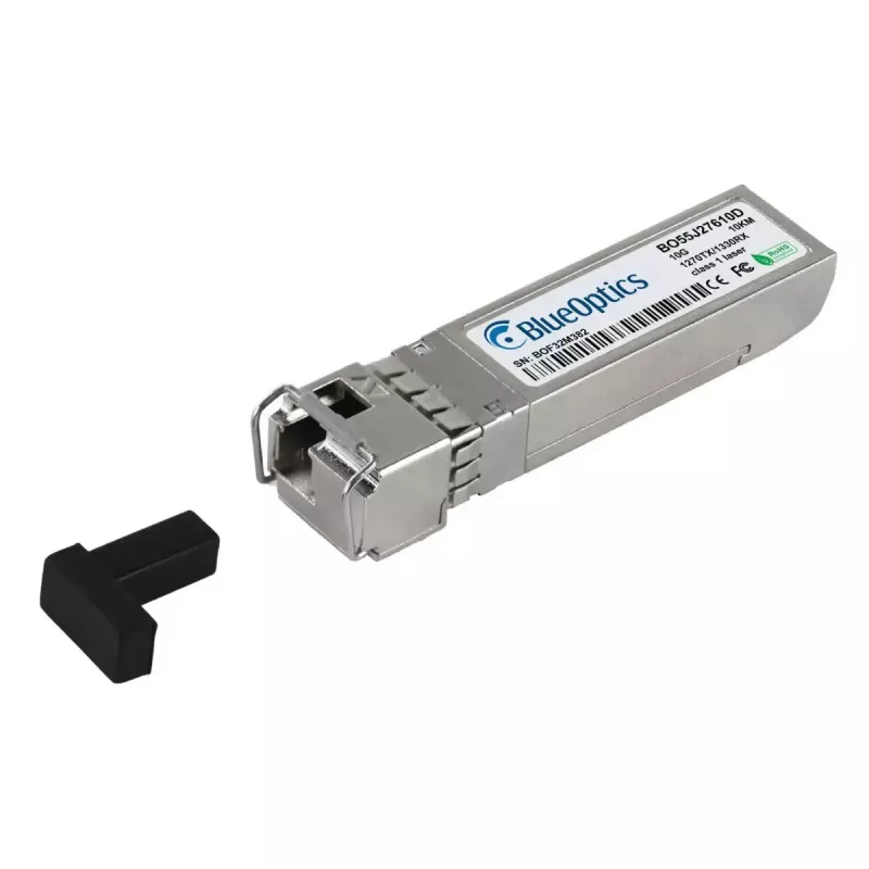 BlueOptics SFP10G-BX1270-BO módulo transceptor SFP+, compatível com Zyxel SFP10G-BX1270, 10 Gbit/s, fibra ótica, BO55J27610D