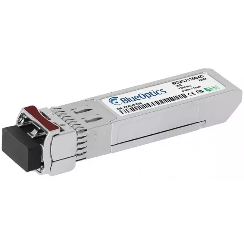 Módulo transceptor SFP BlueOptics SFP-10G-LRM-UQ-BO fibra ótica SFP+ 220 m