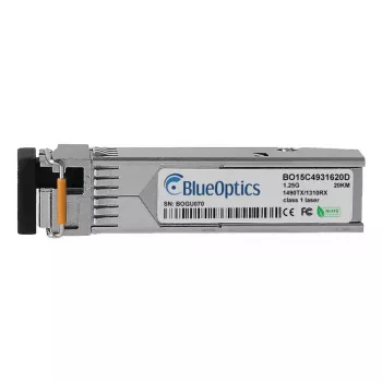 Módulo transceptor de rede BlueOptics SFP-17BH-BO fibra ótica 1250 Mbit/s