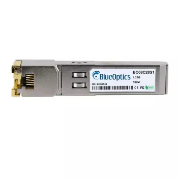 Módulo transceptor SFP BlueOptics SFP-1G-RJ45-DL-BO fibra ótica 100 m