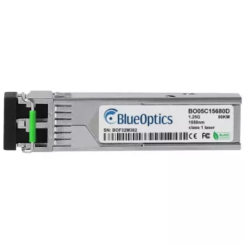 Módulo transceptor de fibra ótica BlueOptics SFP-1G-ZX-ZH-BO 1250 Mbit/s