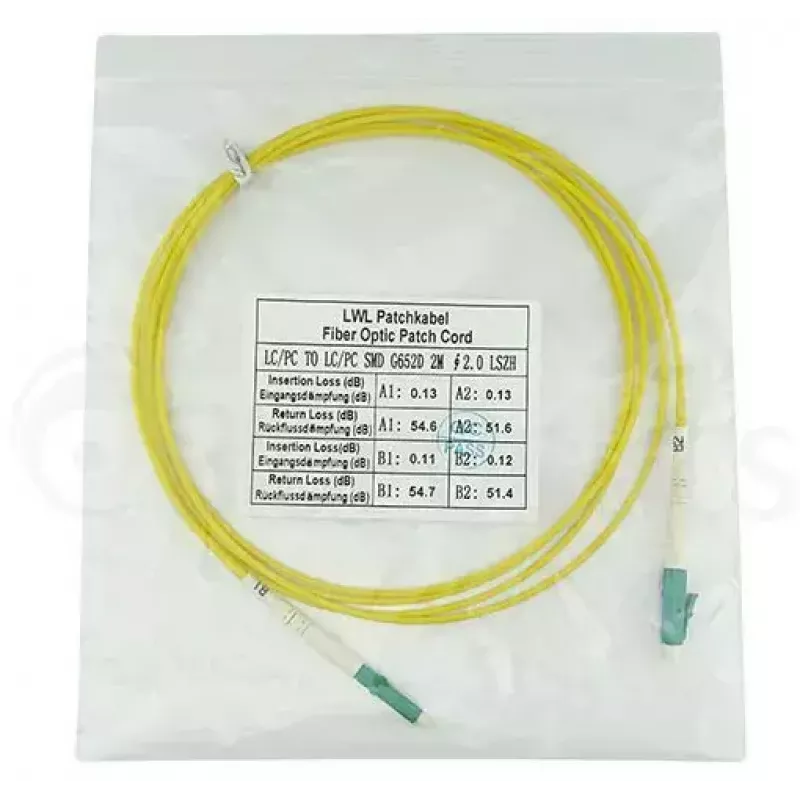 Cabo de fibra ótica InfiniBand BlueOptics SFP2121BU30MM 30 m LC amarelo