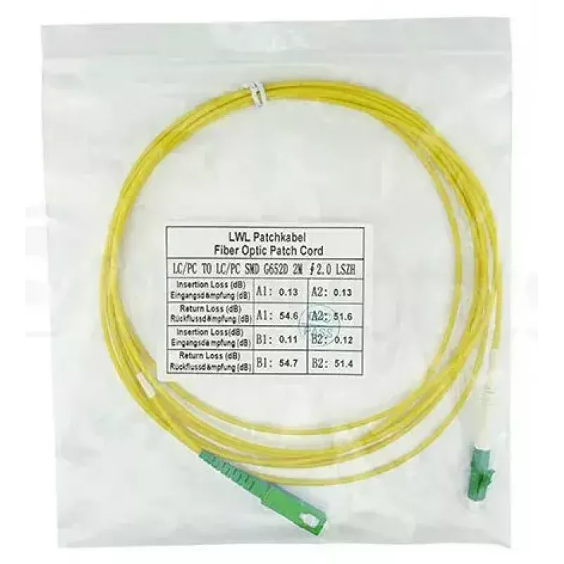 Cabo de fibra ótica InfiniBand BlueOptics SFP2122BU15MM 15 m LC SC