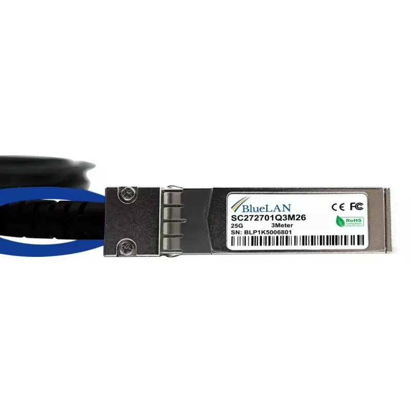 Cabo de fibra ótica InfiniBand BlueOptics SFP-25G-C2M-BL 2 m SFP28 macho/macho