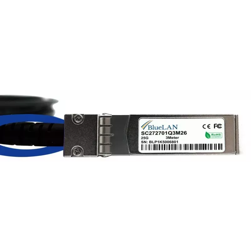 Cabo de fibra ótica InfiniBand BlueOptics SFP-25G-C5M-BL 5 m SFP28 macho/macho