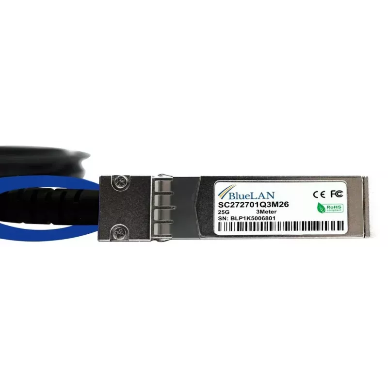 Cabo SFP28 DAC BlueOptics SFP28-DAC-0.5M-AT-BL 0,5 m macho/macho