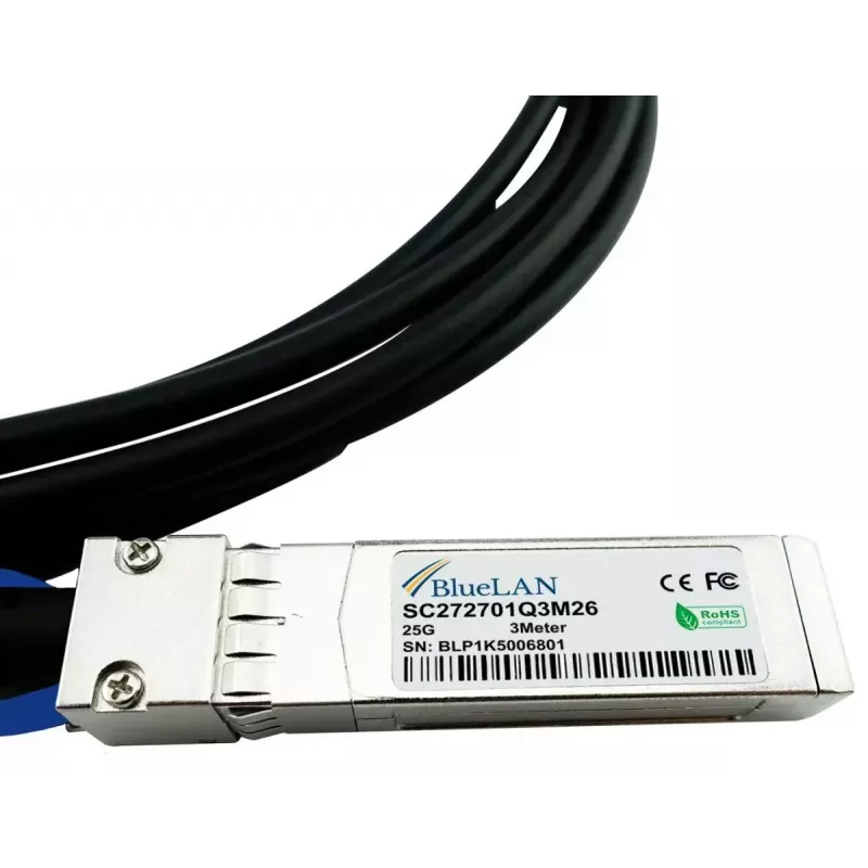 Cabo SFP28-DAC BlueOptics SFP28-DAC-1M-AT-BL 1 m macho/macho