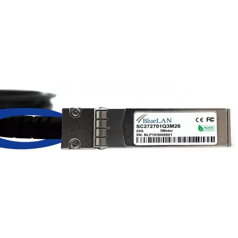 Cabo DAC SFP28 BlueOptics SFP28-DAC-2M-UQ 2 m macho/macho