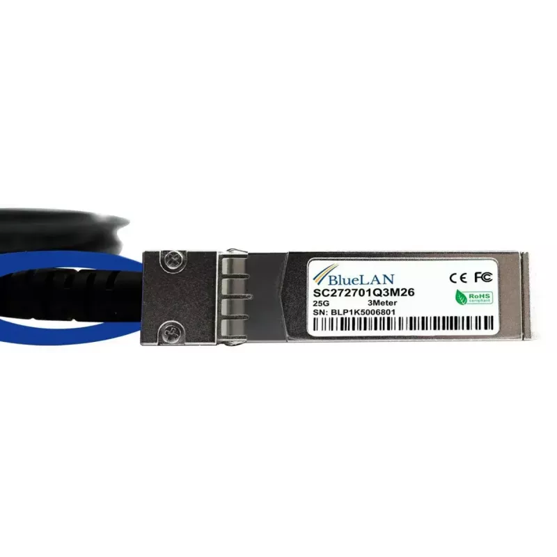 Cabo DAC SFP28 BlueOptics SFP28-DAC-3M-AT-BL 3 m macho/macho