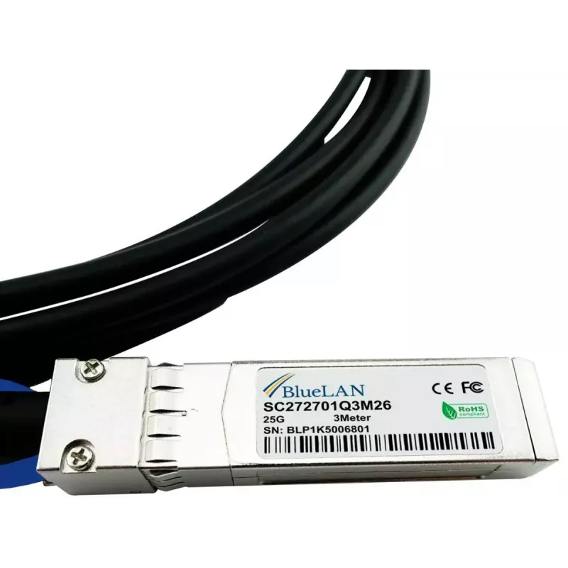 Cabo DAC SFP28 BlueOptics SFP28-DAC-3M-DL 3 m macho/macho