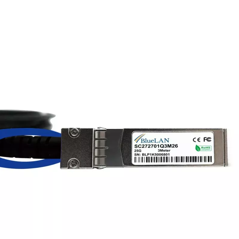 Cabo DAC SFP28 BlueOptics SFP28-DAC-3M-IA-BL 3 m macho/macho