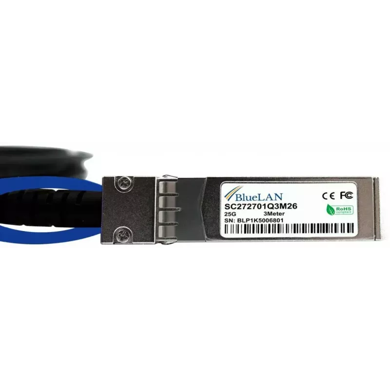 Cabo DAC SFP28 BlueOptics SFP28-DAC-3M-LS-BL 3 m macho/macho