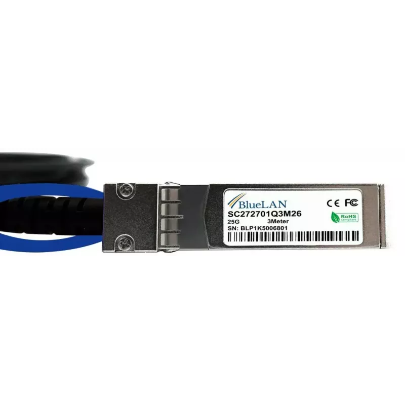 Cabo DAC SFP28 BlueOptics SFP28-DAC-3M-MR-BL 3 m macho/macho