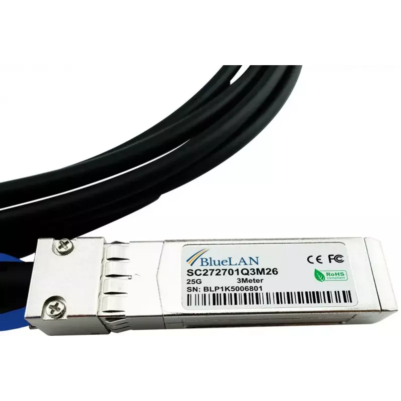 Cabo DAC SFP28 BlueOptics SFP28-DAC-3M-NA 3 m macho/macho
