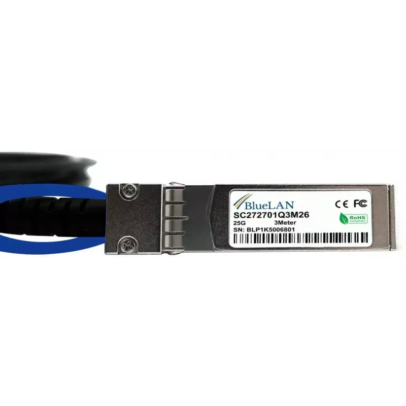 Cabo DAC SFP28 BlueOptics SFP28-DAC-3M-NG-BL, 3 m, InfiniBand