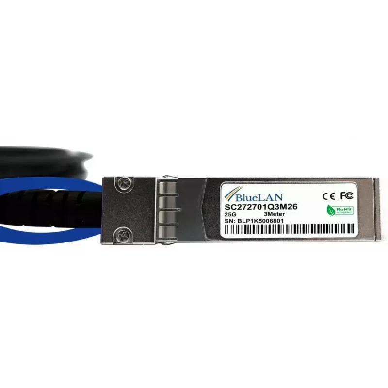 Cabo DAC SFP28 BlueOptics SFP28-DAC-5M-AT 5 m macho/macho