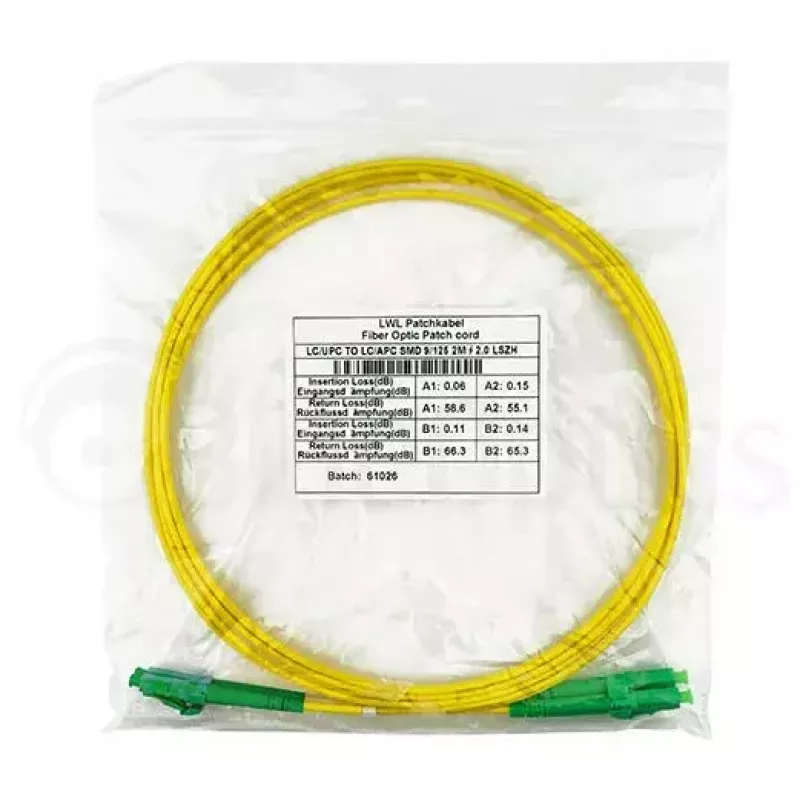 Cabo de fibra ótica InfiniBand BlueOptics SFP3131BU0.5MM 0,5 m LC
