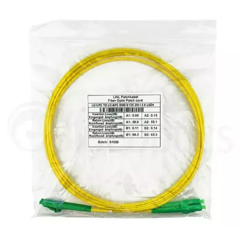 Cabo de fibra ótica InfiniBand BlueOptics SFP3131BU10MM 10 m LC amarelo