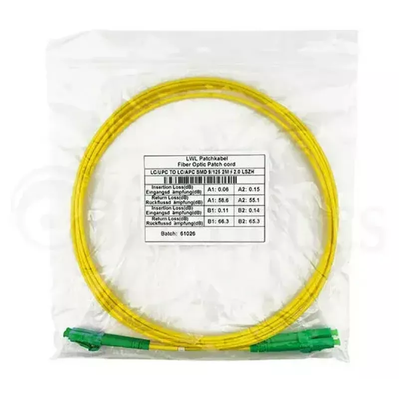 Cabo de fibra ótica InfiniBand BlueOptics SFP3131BU5MM 5 m LC amarelo