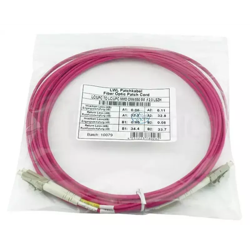 Cabo de fibra ótica InfiniBand BlueOptics SFP3131FU20MK 20 m LC OM4