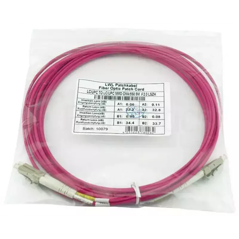 Cabo de fibra ótica InfiniBand BlueOptics SFP3131FU2MK 2 m LC OM4
