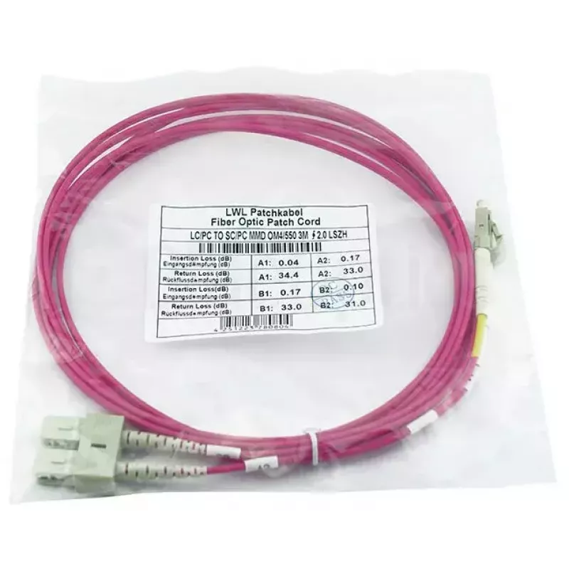 Cabo de fibra ótica InfiniBand BlueOptics SFP3132FU15MK 15 m LC SC