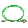 Cabo de fibra ótica BlueOptics SFP3132GU15MK LC SC OM5 15 m menta