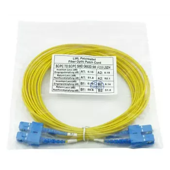 Cabo de fibra ótica InfiniBand BlueOptics SFP3232BU20MK 20 m SC amarelo