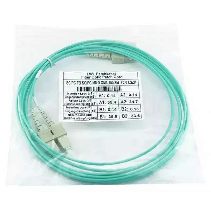 Cabo de fibra ótica InfiniBand BlueOptics SFP3232EU15MK 15 m SC