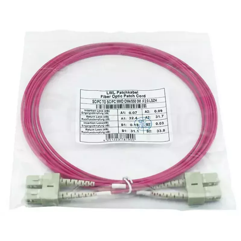 Cabo de fibra ótica InfiniBand BlueOptics SFP3232FU10MK 10 m SC