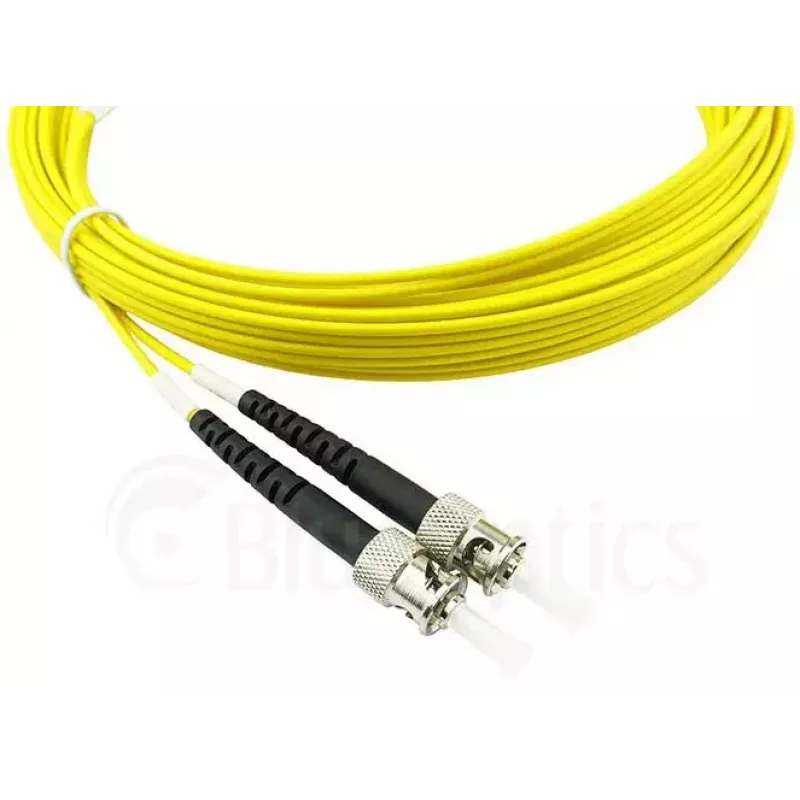 Cabo de fibra ótica BlueOptics SFP3333BU7.5MK 7,5 m ST amarelo