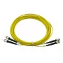 Cabo de fibra ótica BlueOptics SFP3333BU7.5MK 7,5 m ST amarelo