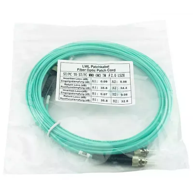Cabo de fibra ótica InfiniBand BlueOptics SFP3333EU20MK 20 m ST aqua