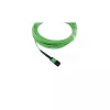 Cabo de fibra ótica BlueOptics SFP5141GU2MKB MPO 4x LC OM5 2 m lima