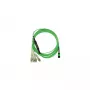 Cabo de fibra ótica BlueOptics SFP5141GU2MKB MPO 4x LC OM5 2 m lima