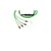 Cabo de fibra ótica BlueOptics SFP5141GU5MKB MPO 4x LC OM5 5 m lima