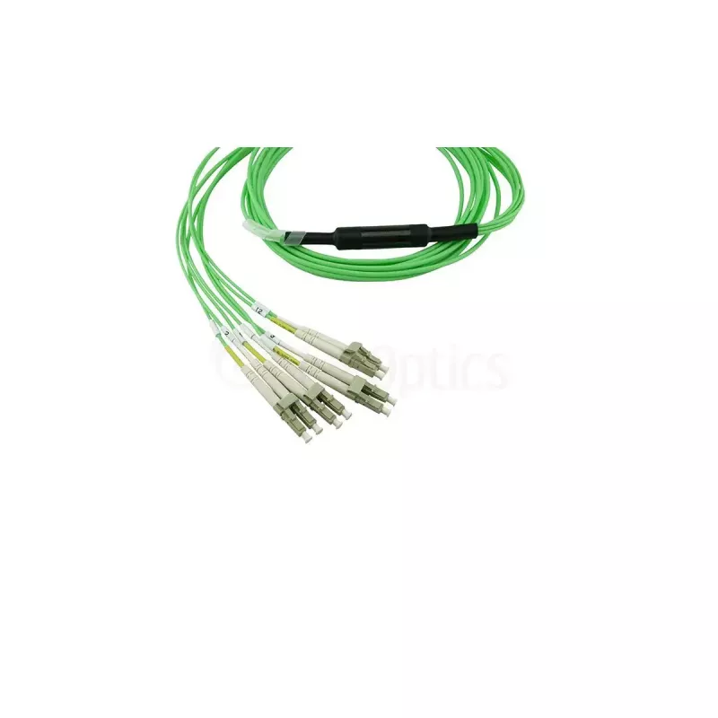 Cabo de fibra ótica BlueOptics SFP5141GU7.5MKB MPO 4x LC OM5 7,5 m lima