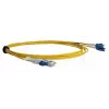 Cabo de fibra ótica BlueOptics SFP9131BU1MK CS LC OS2 1 m amarelo