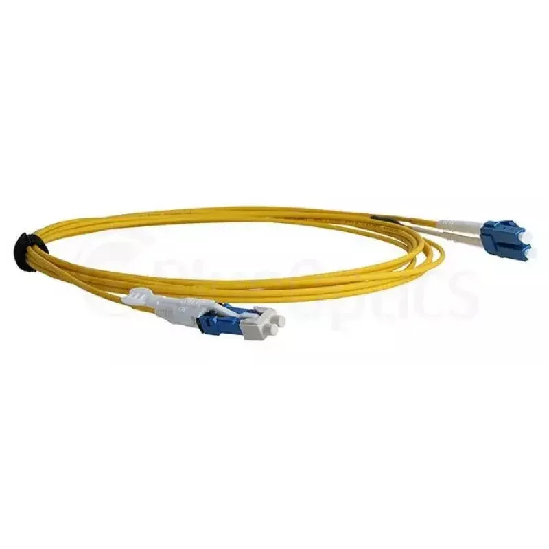 Cabo de fibra ótica BlueOptics SFP9131BU5MK CS LC OS2 5 m amarelo