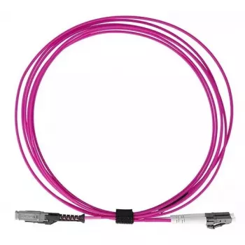 Cabo de fibra ótica BlueOptics SFP9231FU3MK MDC LC OM4 3 m magenta