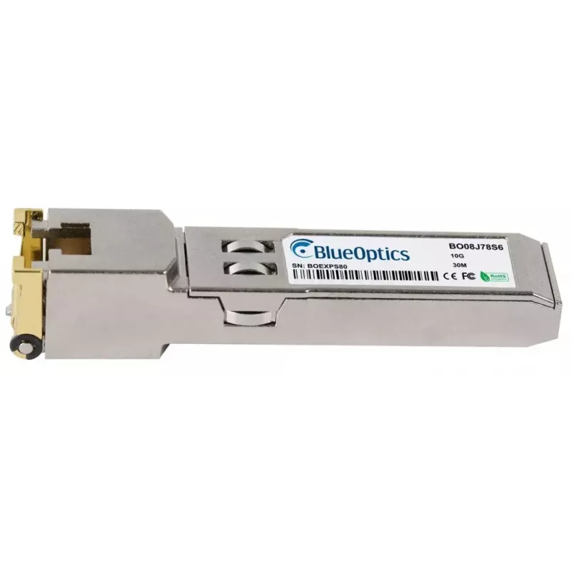 BlueOptics SFP-CO10-MG-BO Transceptor SFP+ de cobre, RJ45, 10GBASE-T, 30 m