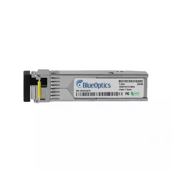 Módulo transceptor SFP BlueOptics SFPGLX20B15D-w-BO 1250 Mbit/s fibra ótica