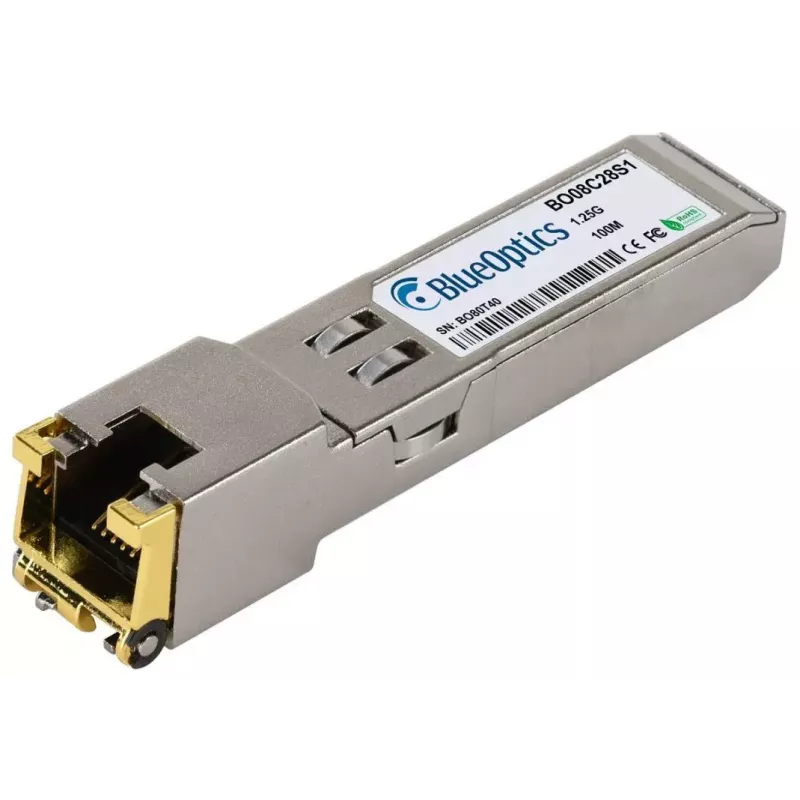 BlueOptics SIAE-E01430-BO Transceptor SFP de cobre, RJ45, 1000BASE-T, 100 m
