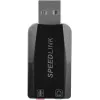 Speedlink VIGO Placa de som USB, preto