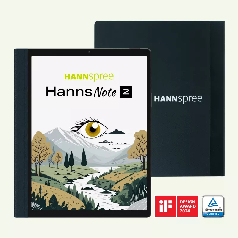 Hannspree HannsNote2 leitor de e-books ecrã tátil 64 GB Wi-Fi preto