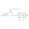 ATEN servidor de dispositivos seguro 1 porta RS-232 com 10/100Base-T(X)