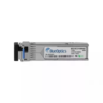 Transceptor SFP BlueOptics SPL-34-GB-BD-CDFM-BO 1250 Mbit/s fibra ótica prateado