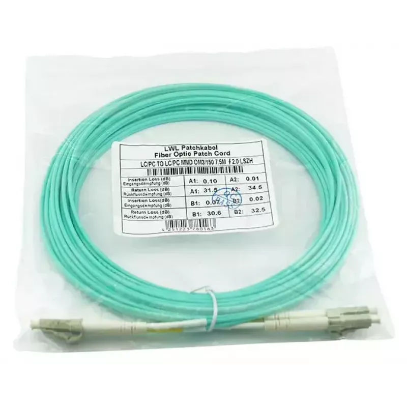 Cabo de fibra ótica InfiniBand BlueOptics SRCABLE20M-BO 20 m LC bege