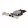 Placa adaptadora de rede PCIe de porta dupla 10G StarTech.com - adaptador de interface de rede Intel-X550AT 10GBASE-T e NBASE-T PCI Express 10/5/2.5/1GbE Multi-Gigabit Ethernet placa NIC LAN de 5 velocidades