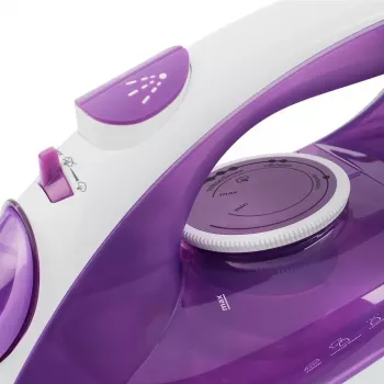 Ferro de engomar a seco e a vapor Tristar ST-8350 base cerâmica 2200 W roxo